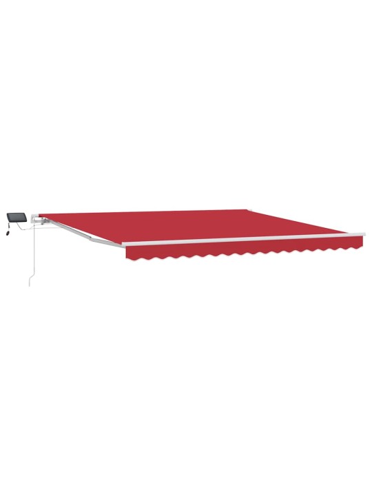 Izvelkams jumtiņš with 400 × 350 cm sarkana