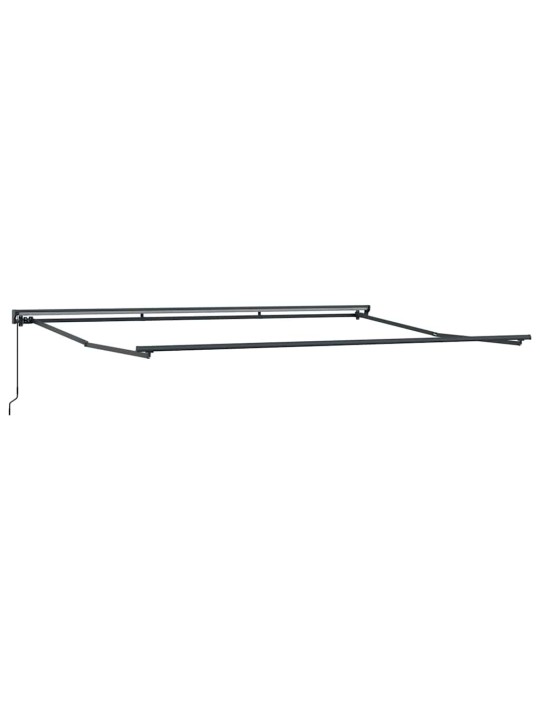 Izvelkams jumtiņš zils un balts 450 × 300 cm audums