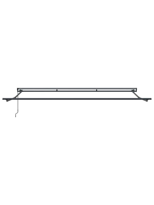 Izvelkams jumtiņš zils un balts 450 × 300 cm audums