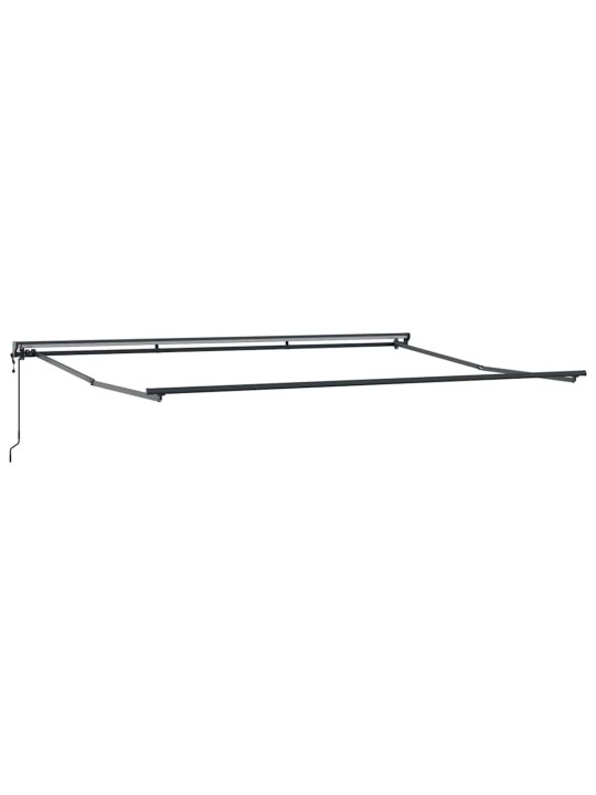 Izvelkams jumtiņš zils un balts 450 × 300 cm audums
