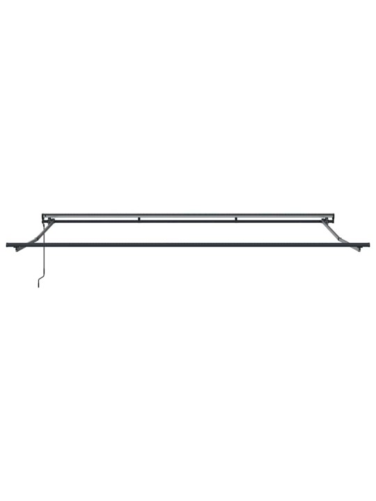 Izvelkams jumtiņš zils un balts 450 × 300 cm audums