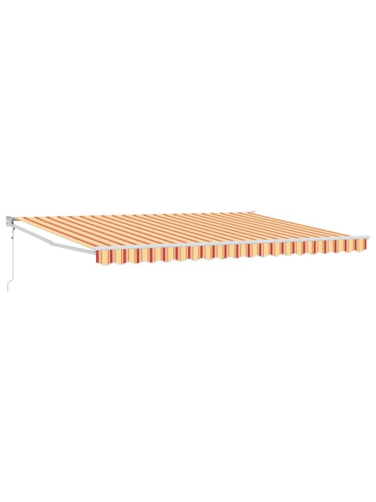 Izvelkams jumtiņš dzeltena, oranža 450 × 300 cm audums