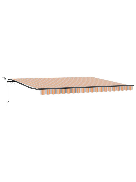 Izvelkams jumtiņš with daudzkrāsains 450 × 300 cm audums
