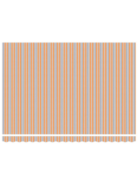 Izvelkams jumtiņš svītrains raksts daudzkrāsains 450 × 300 cm