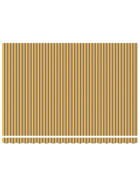 Izvelkams jumtiņš with daudzkrāsains 450 × 300 cm audums