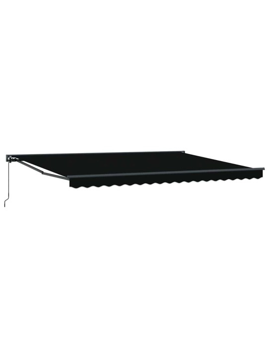 Izvelkams jumtiņš melna 450x300 cm audums