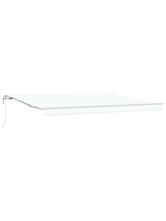 Izvelkams jumtiņš 450 × 300 cm balts