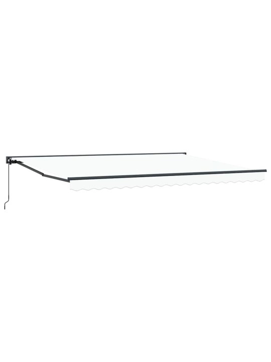 Izvelkams jumtiņš balts 450x300 cm audums