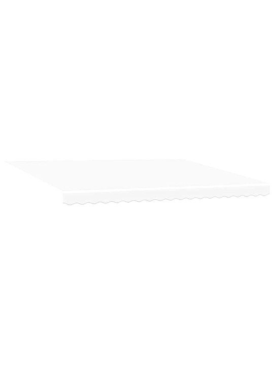 Izvelkams jumtiņš balts 450x300 cm audums