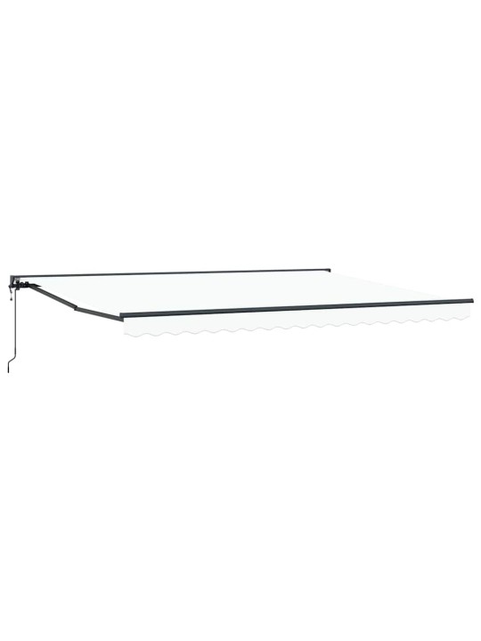 Izvelkams jumtiņš balts 450x300 cm audums