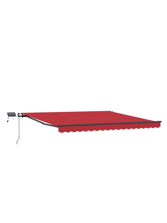 Izvelkams jumtiņš sarkana 450 × 350 cm audums