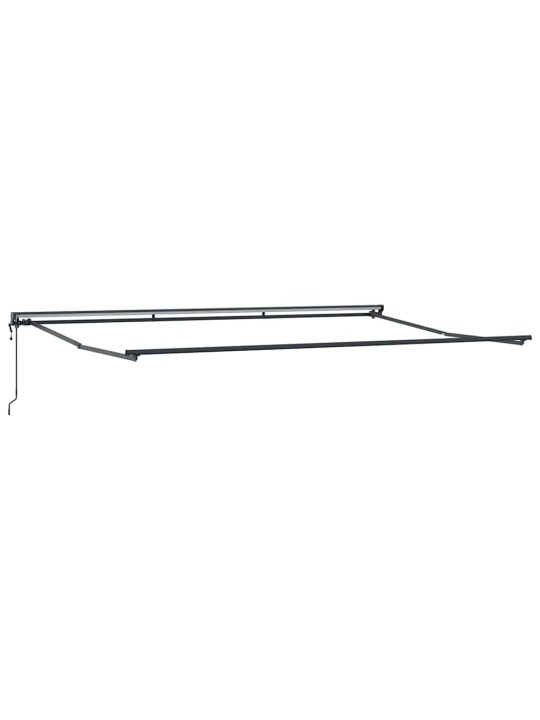 Izvelkams jumtiņš manuāls oranžs un brūns 500x300 cm audums