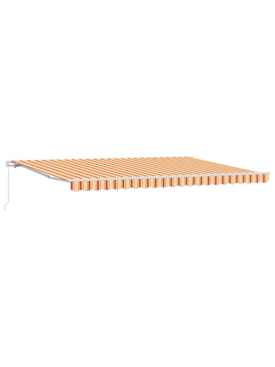 Izvelkams jumtiņš dzeltena, oranža 500 × 300 cm audums, metāls