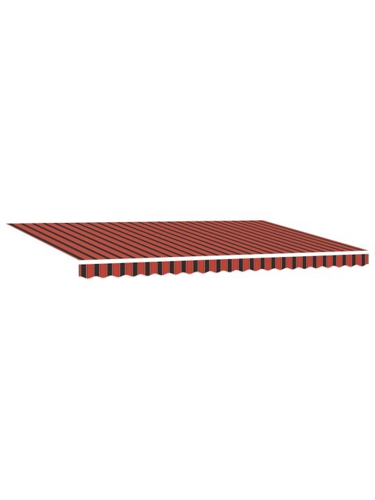Izvelkams jumtiņš with manuāls 500 × 350 cm oranža un brūna