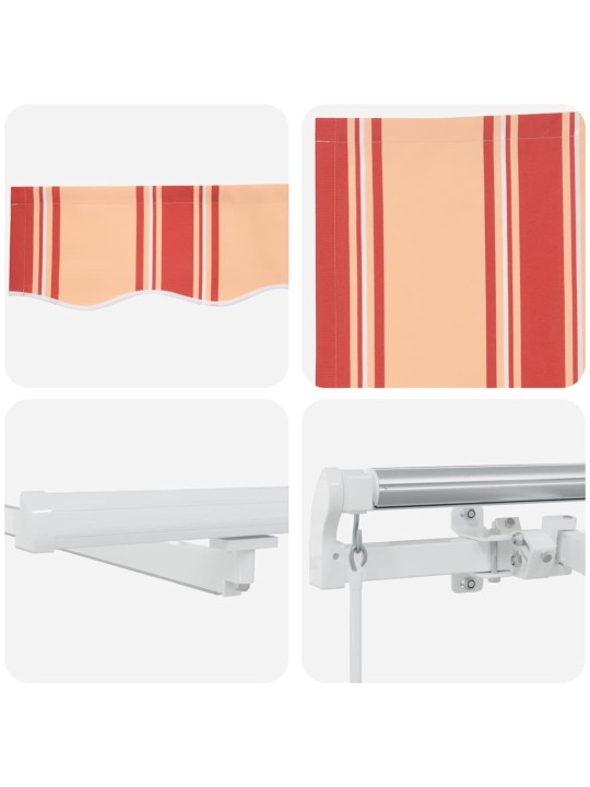 Izvelkams jumtiņš with manuāls 500 × 350 cm dzeltena un oranža