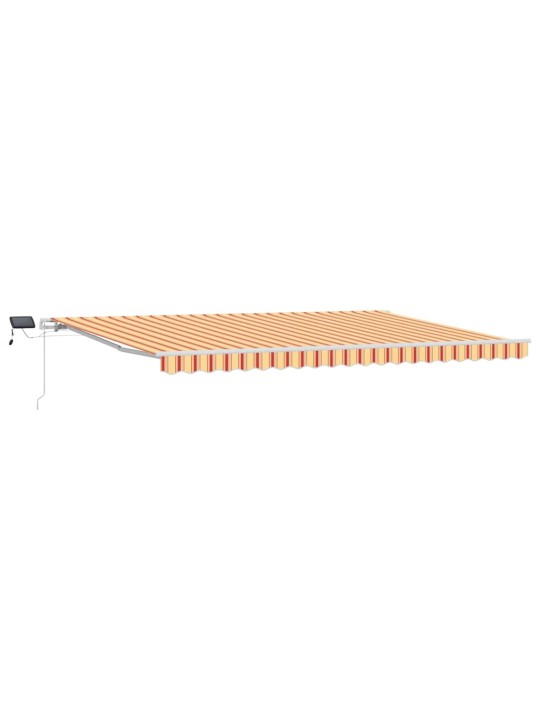 Izvelkams jumtiņš with manuāls 500 × 350 cm dzeltena un oranža