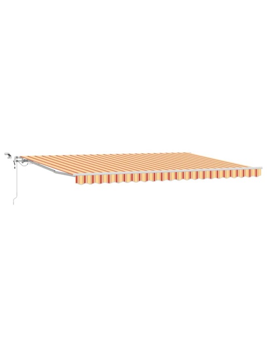 Izvelkams jumtiņš dzeltena un oranža 500 × 350 cm