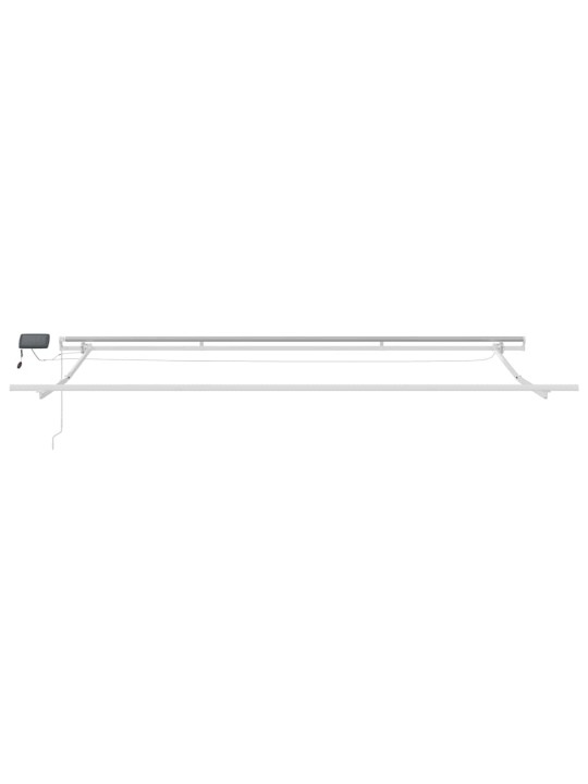 Izvelkams jumtiņš with manuāls 500 × 350 cm daudzkrāsains