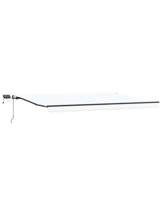 Izvelkams jumtiņš balts 500 × 350 cm audums