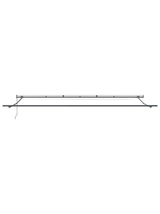 Izvelkams jumtiņš with oranža un brūna 600 × 300 cm audums
