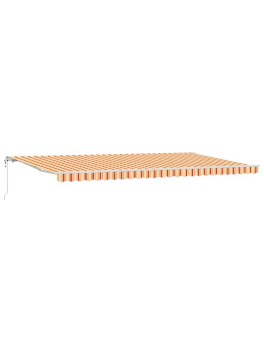 Izvelkams jumtiņš 600 × 300 cm dzeltena un oranža