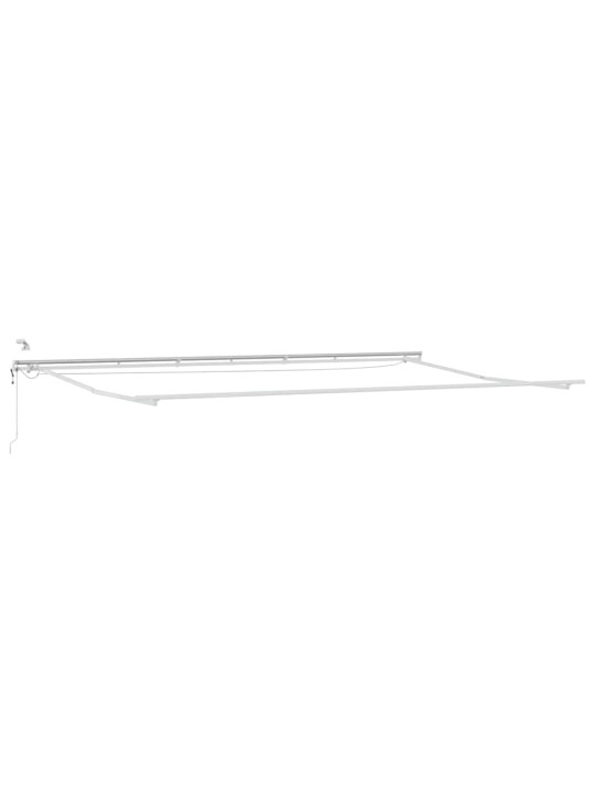 Izvelkams jumtiņš sarkana un balta 600 × 300 cm