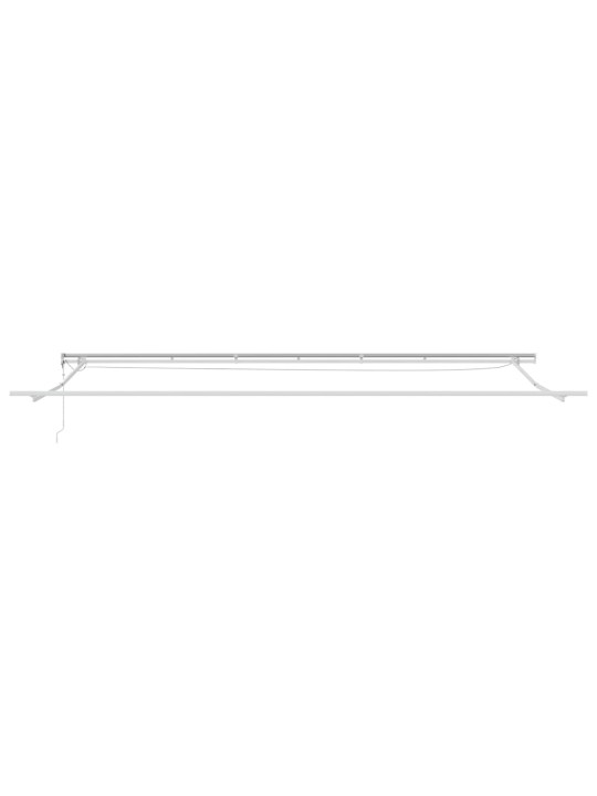 Izvelkams jumtiņš sarkana un balta 600 × 300 cm