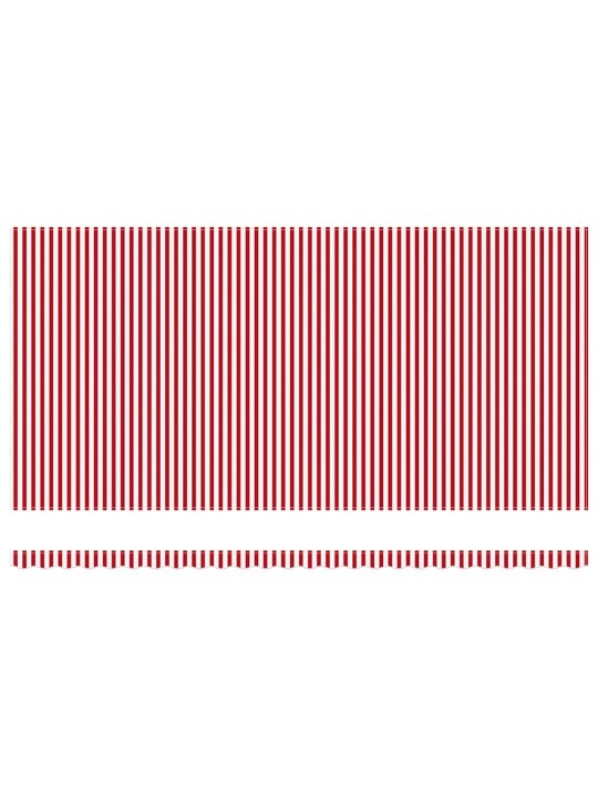 Izvelkams jumtiņš with sarkans un balts 600 × 300 cm audums