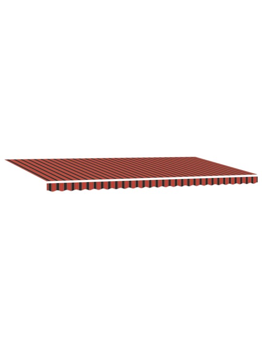 Izvelkams jumtiņš with manuāls 600 × 350 cm oranža un brūna