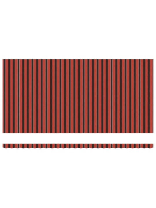 Izvelkams jumtiņš with manuāls 600 × 350 cm oranža un brūna