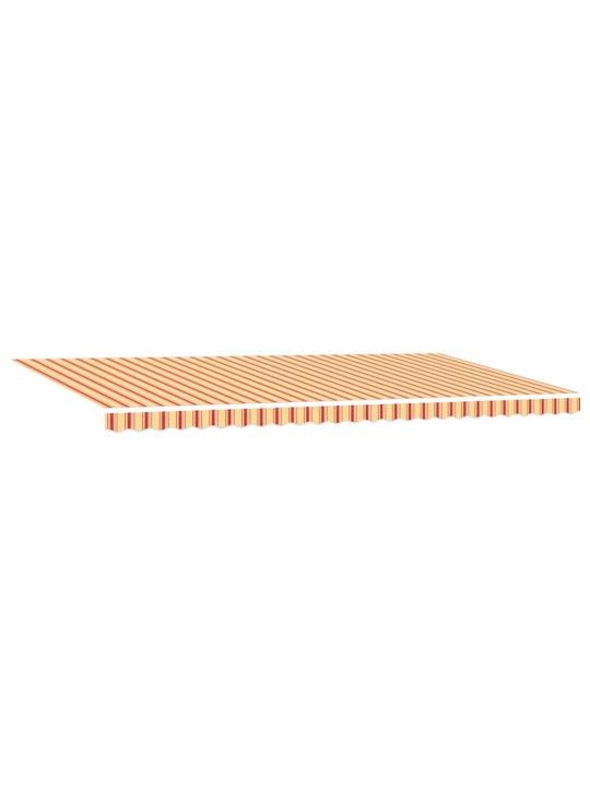 Izvelkams jumtiņš with manuāls 600 × 350 cm dzeltena un oranža