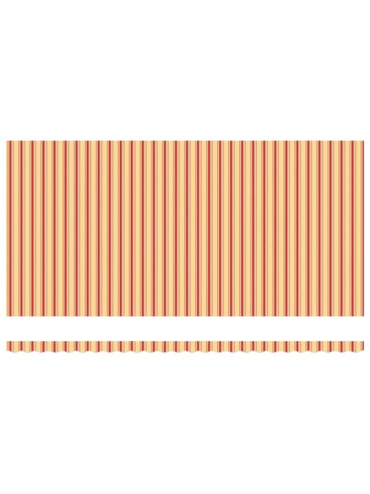 Izvelkams jumtiņš with manuāls 600 × 350 cm dzeltena un oranža