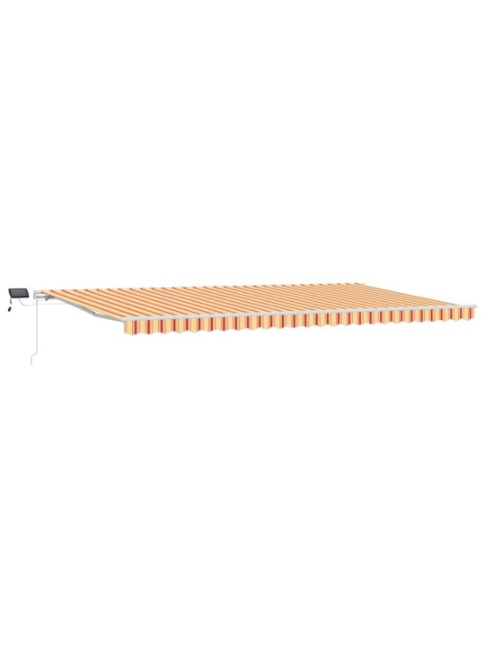 Izvelkams jumtiņš with manuāls 600 × 350 cm dzeltena un oranža