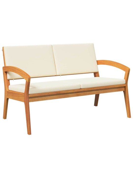 Bistro komplekts 5 pcs brūna 75 x 45 x 38cm akācijas masīvkoks