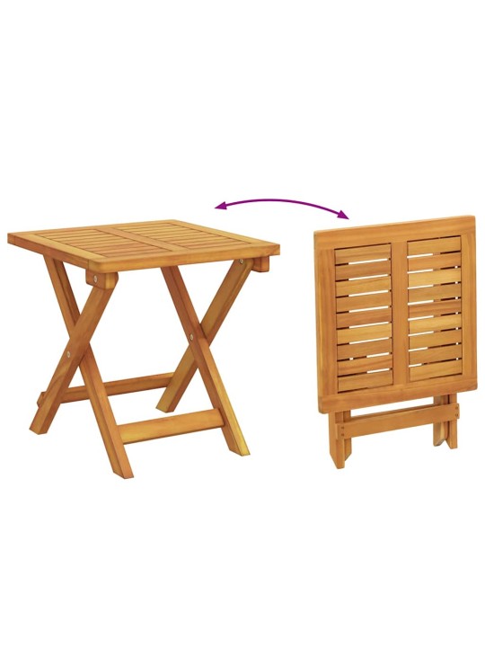 Sauļošanās krēsls ar spilvenu 2 pcs sarkana 40 x 40 x 40cm