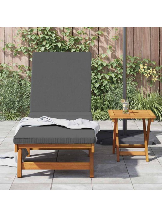 Sauļošanās krēsls 2 pcs brūna 40 x 40 x 40cm akācijas masīvkoks