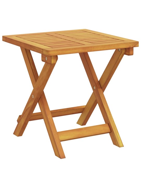 Sauļošanās krēsls 2 pcs brūna 40 x 40 x 40cm akācijas masīvkoks