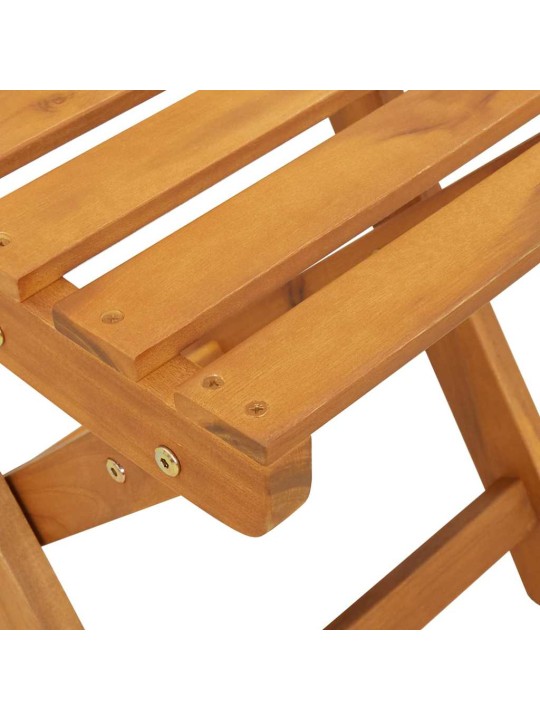 Dārza krēsls 8 pcs brūna 36 x 46 x 86cm akācijas masīvkoks