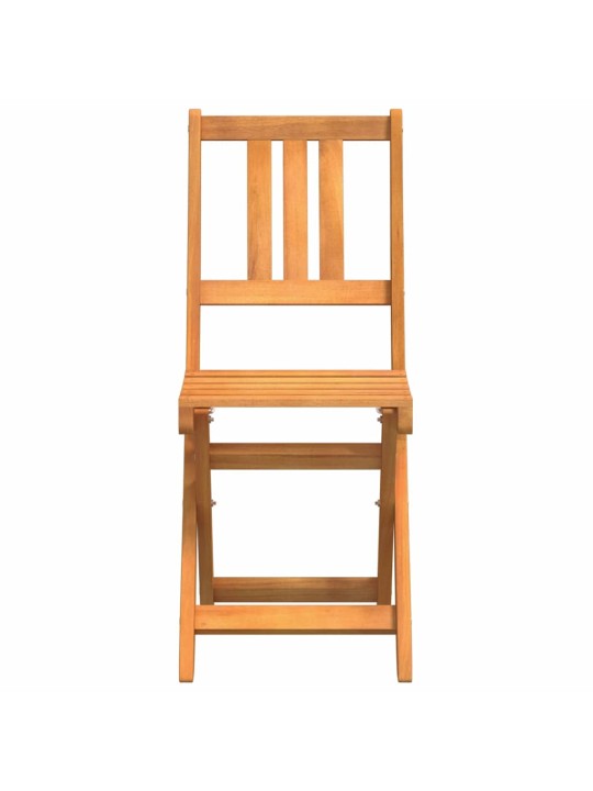 Dārza krēsls 8 pcs brūna 36 x 46 x 86cm akācijas masīvkoks