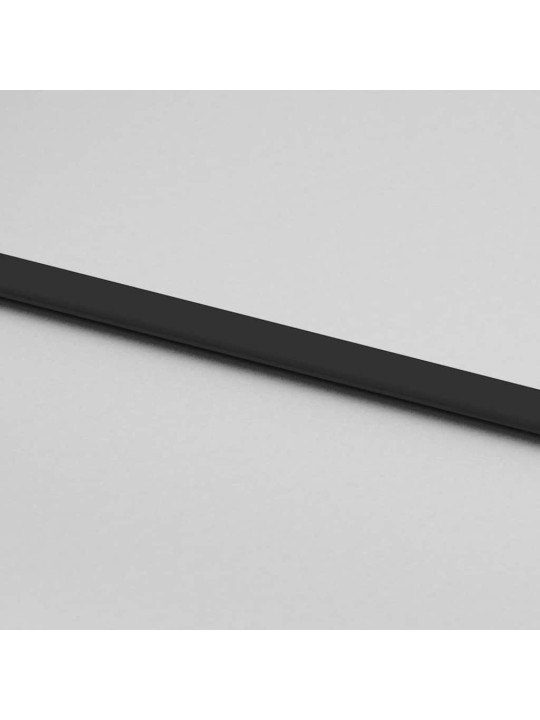 Bīdāmās durvis ar stiprinājumiem, stikls, alumīnijs, 90x205 cm