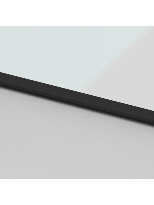 Bīdāmās durvis ar aparatūras komplektu 90x205 cm rūdīts stikls