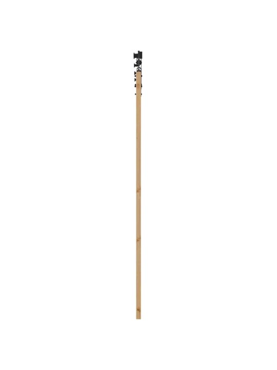 Bīdāmās durvis manuāls brūna 73.5 x 198.5 cm koks un metāls