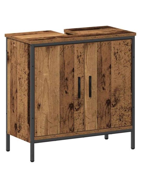 Vannas istabas mēbeļu komplekts 2 pcs brūna 60 x 30 x 60 cm