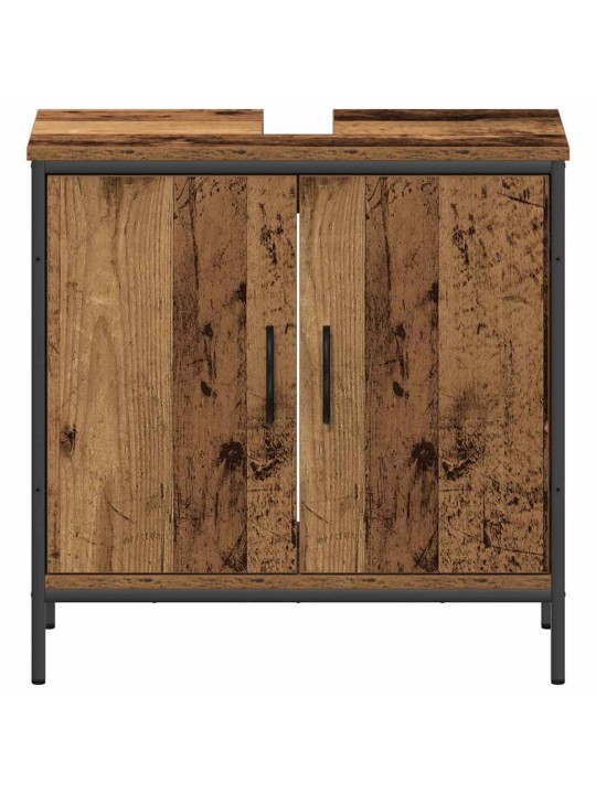 Vannas istabas mēbeļu komplekts 2 pcs brūna 60 x 30 x 60 cm