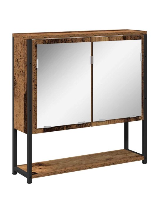 Vannas istabas mēbeļu komplekts 2 pcs brūna 60 x 30 x 60 cm