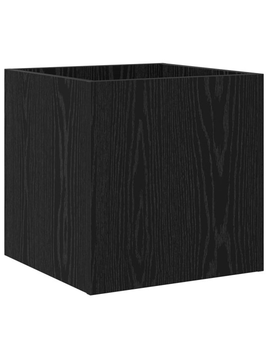 Priekšnama mēbeļu komplekts 4 pcs melns ozols 80 x 31 x 40 cm