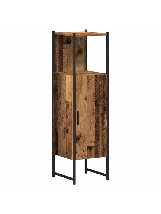 Vannas istabas mēbeļu komplekts 3 pcs brūna 33 x 33 x 120.5 cm