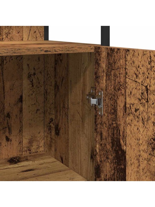Vannas istabas mēbeļu komplekts 3 pcs brūna 33 x 33 x 120.5 cm