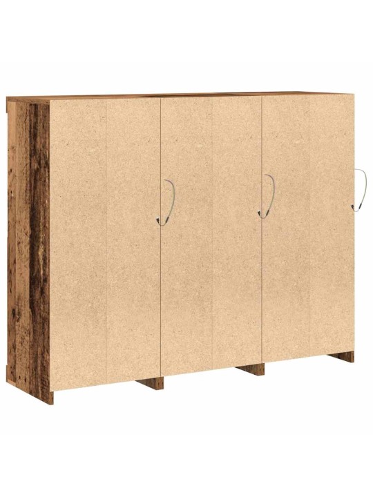 Puse 3 pcs vecs koks 123 x 37 x 100 cm inženierijas koks