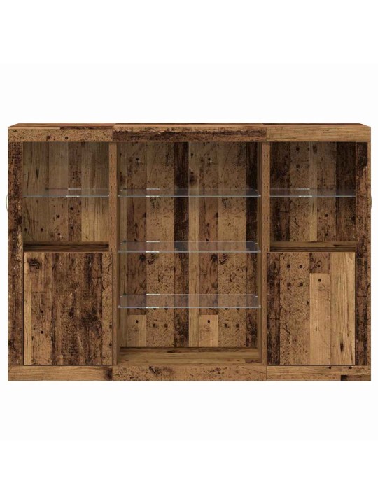 Puse vecs koks 142.5 x 37 x 100 cm inženierijas koks